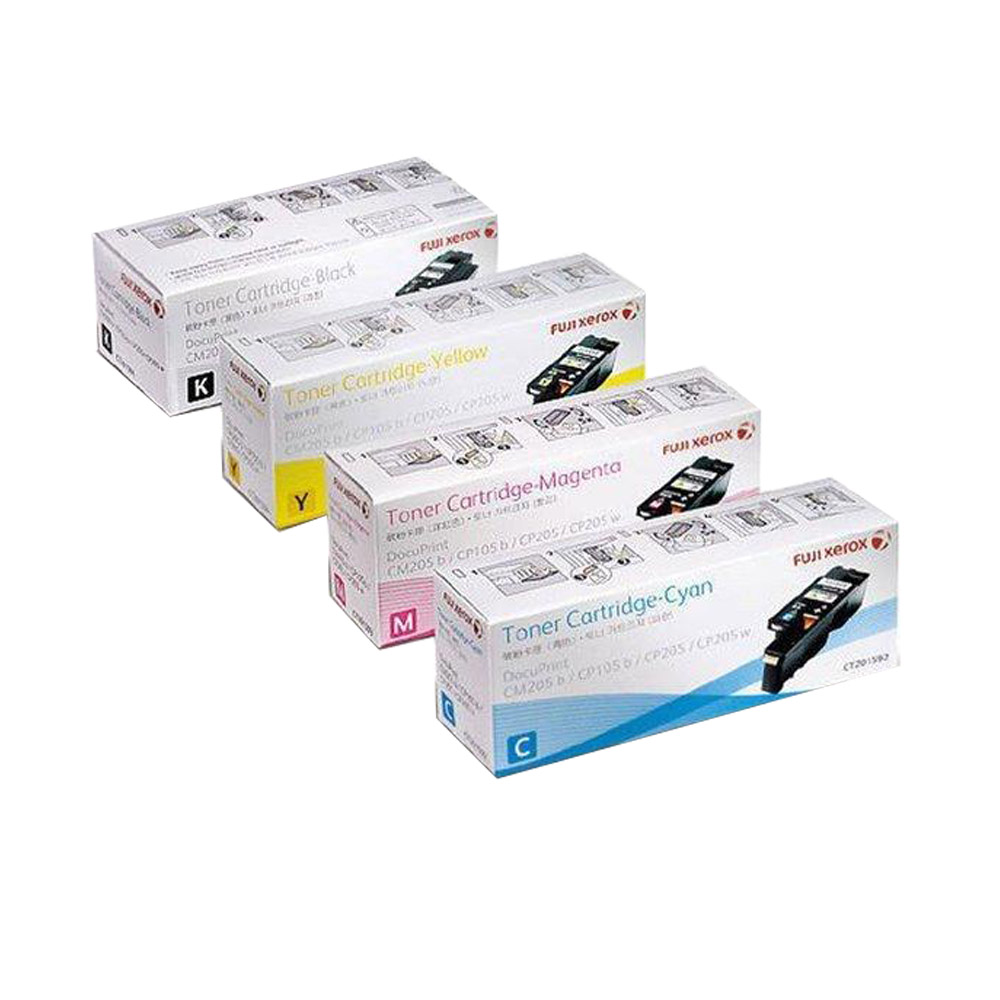 Fuji Xerox 富士全錄 CT201591/201592/201593/201594 原廠盒裝 四色 碳粉匣 一組入（其他規格）