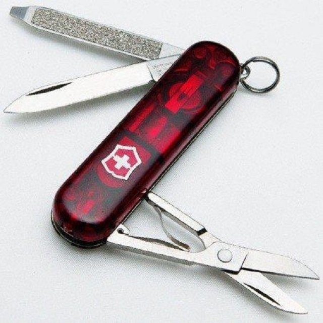 VICTORINOX 瑞士維氏 瑞士製造 迷你七用瑞士燈刀(0.6228.T)