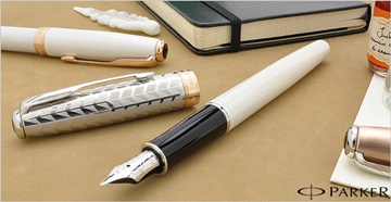 PARKER 派克 SONNET新款新商籟原創系列羽絨鋼筆(18K筆尖)