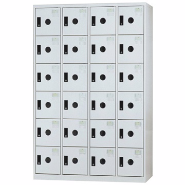 【時尚屋】KL多用途4x6尺鋼製24格置物櫃KL-3524F
