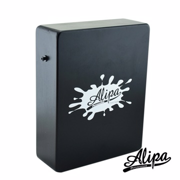 Alipa 入門超值組合Cajon 旅行用迷你木箱鼓(黑色)+攜行袋+教學書