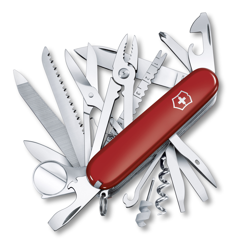 VICTORINOX 瑞士維氏 33用冠軍瑞士刀Swiss Champ (1.6795)