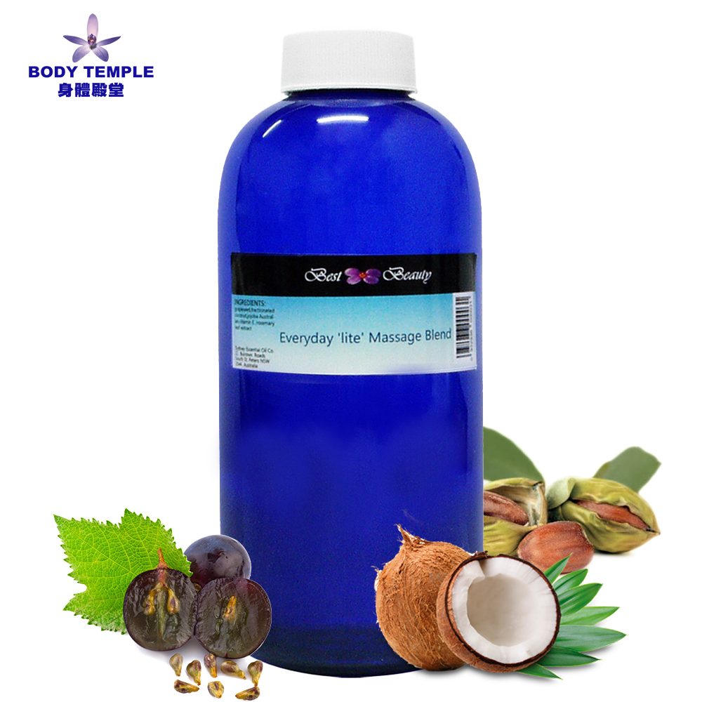 Body Temple 身體殿堂 100%植物調和油-基底油500ml
