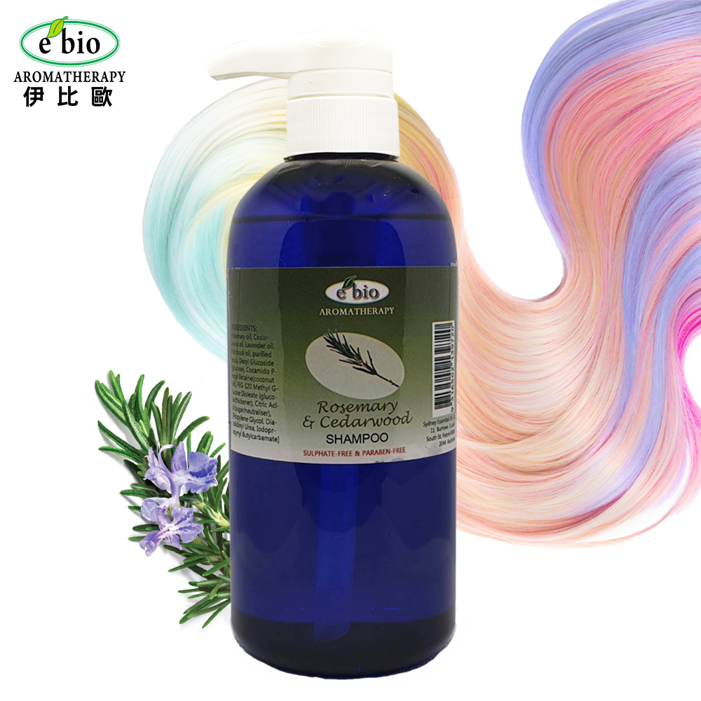 e'bio 伊比歐 ebio迷迭香&雪松精油洗髮精500ml 掉髮適用（其他規格）