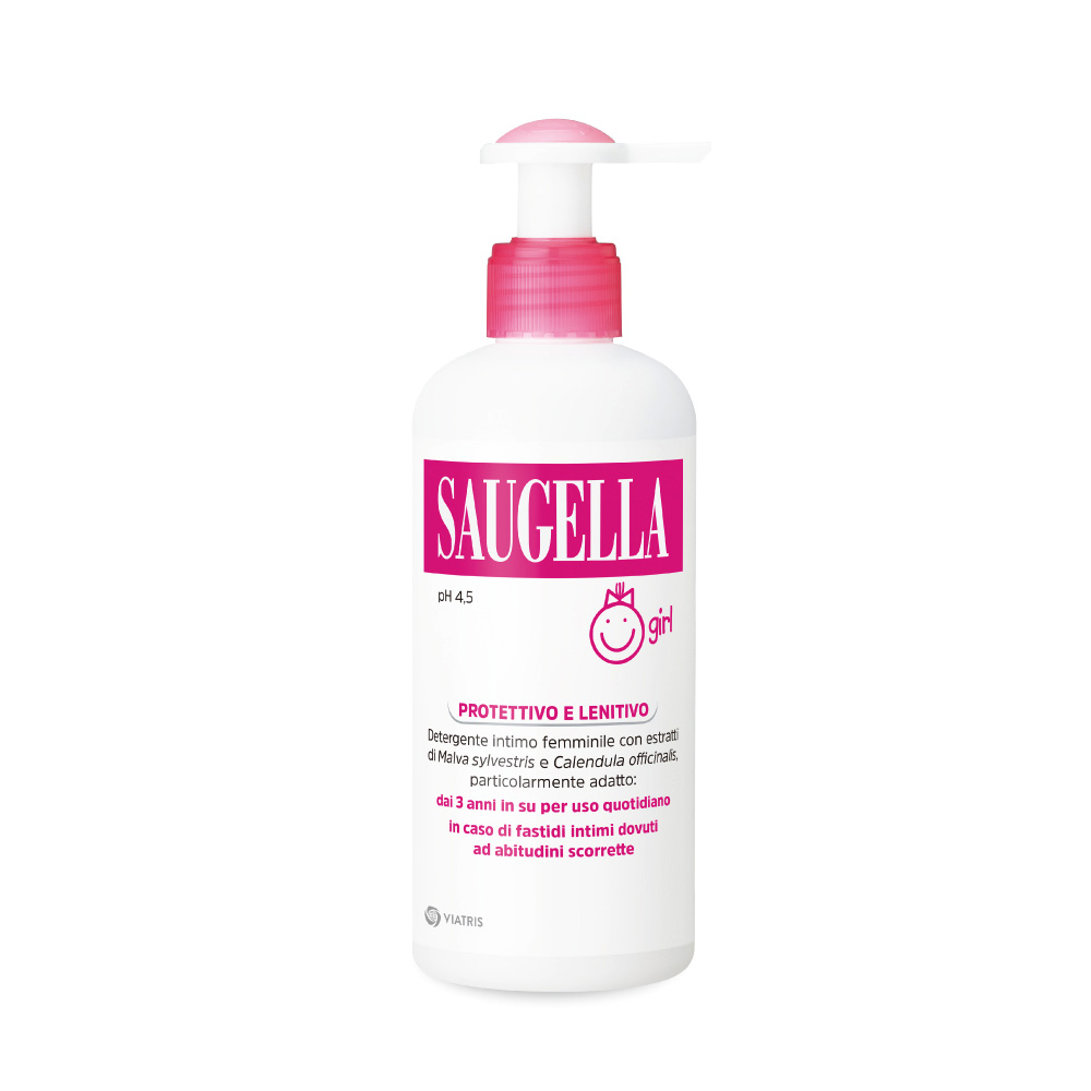 Saugella 賽吉兒 菁萃潔浴凝露【少女型】200ml