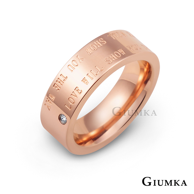GIUMKA 對戒戒指女情人節禮物（其他規格）