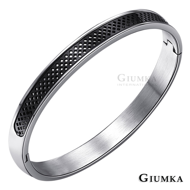 GIUMKA 手環愛要及時黑寬