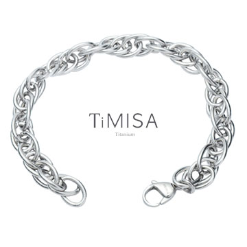 TiMISA 純鈦美學 《流星雨(P)》純鈦手鍊