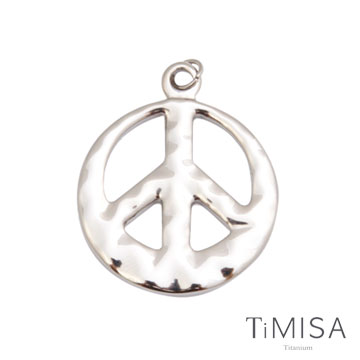 TiMISA 純鈦美學 《和平風尚-大》純鈦墜飾