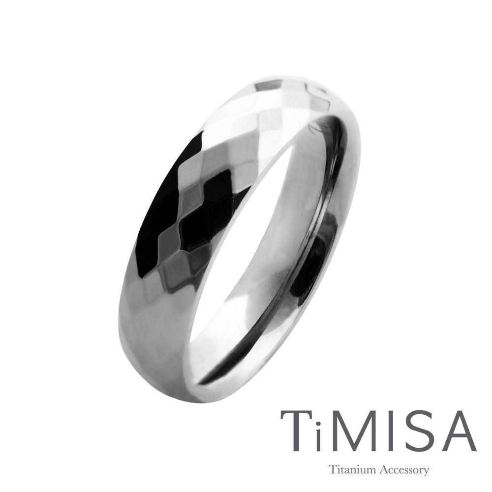 TiMISA 純鈦美學 《格緻真愛-寬版》純鈦戒指
