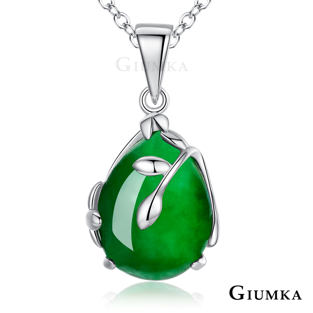 GIUMKA 項鍊.藤蔓.小翡翠玉項鍊.母親節禮物
