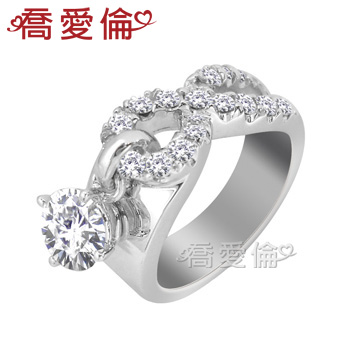 喬愛倫莫桑寶石 【叮噹】1克拉女戒