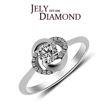 JELY EXCELLENCE 0.30克拉-H&A八心八箭美鑽戒