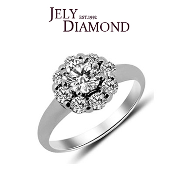 JELY 綺色幻想0.30克拉-H&A八心八箭美鑽戒