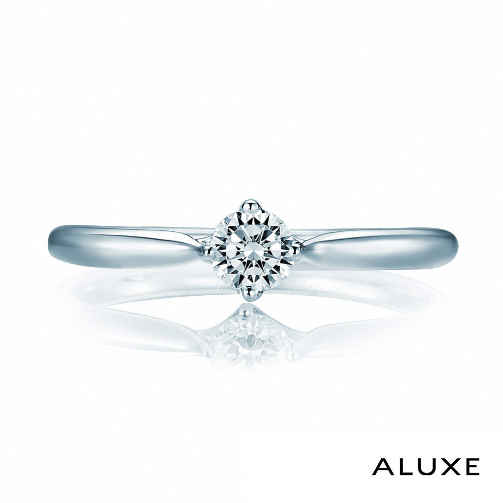 ALUXE 亞立詩 0.20克拉 FVS2 18K金 求婚鑽戒 RS8799