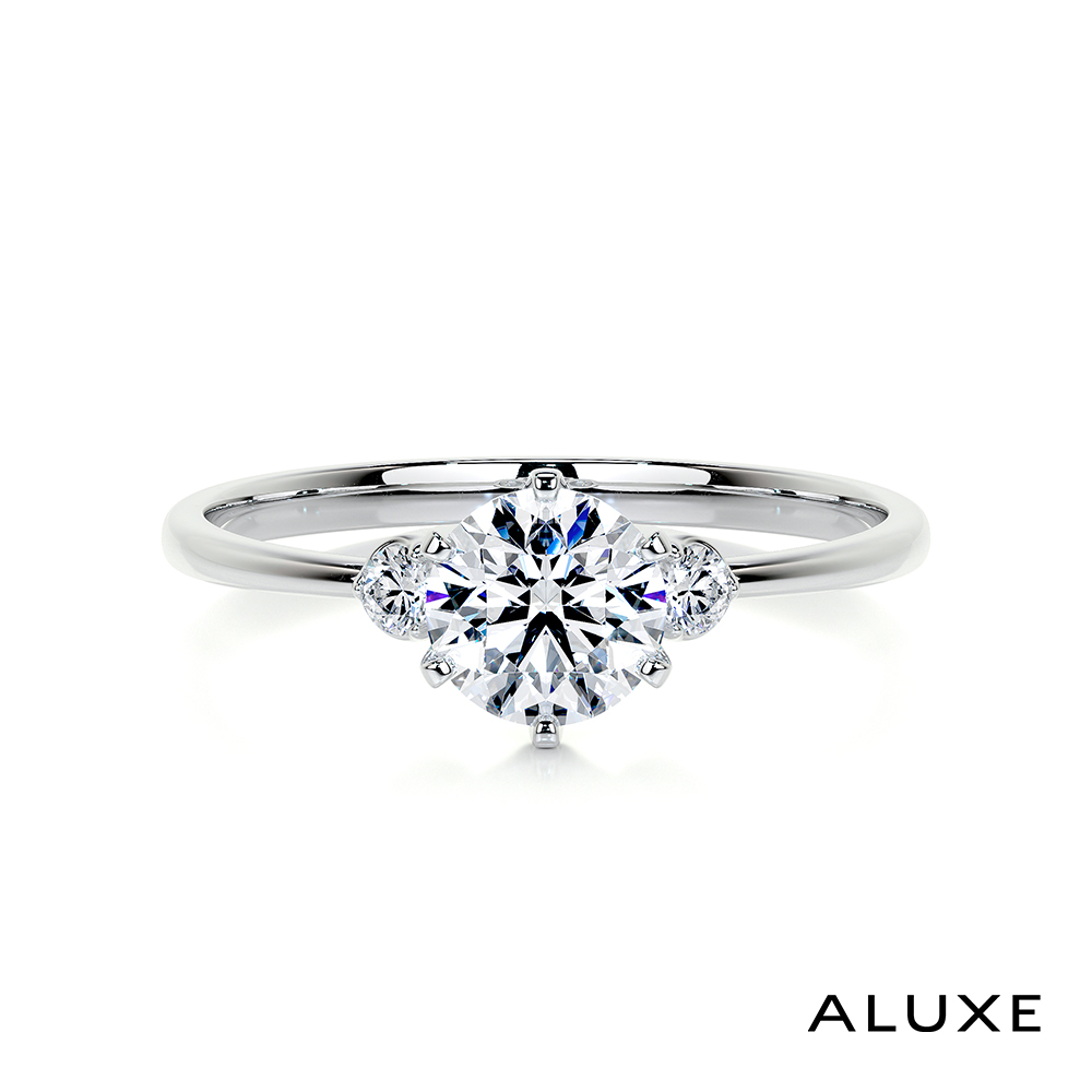 ALUXE 亞立詩 0.20克拉 FVS2 18K金 求婚鑽戒 RS8642