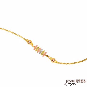 Jcode 真愛密碼 Jcode 彩色夢幻黃金項鍊