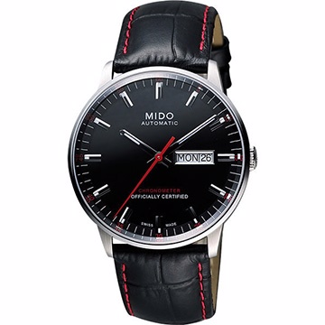MIDO 美度 官方授權 Commander II指揮官系列機械錶 百貨周年慶-黑 M0214311605100