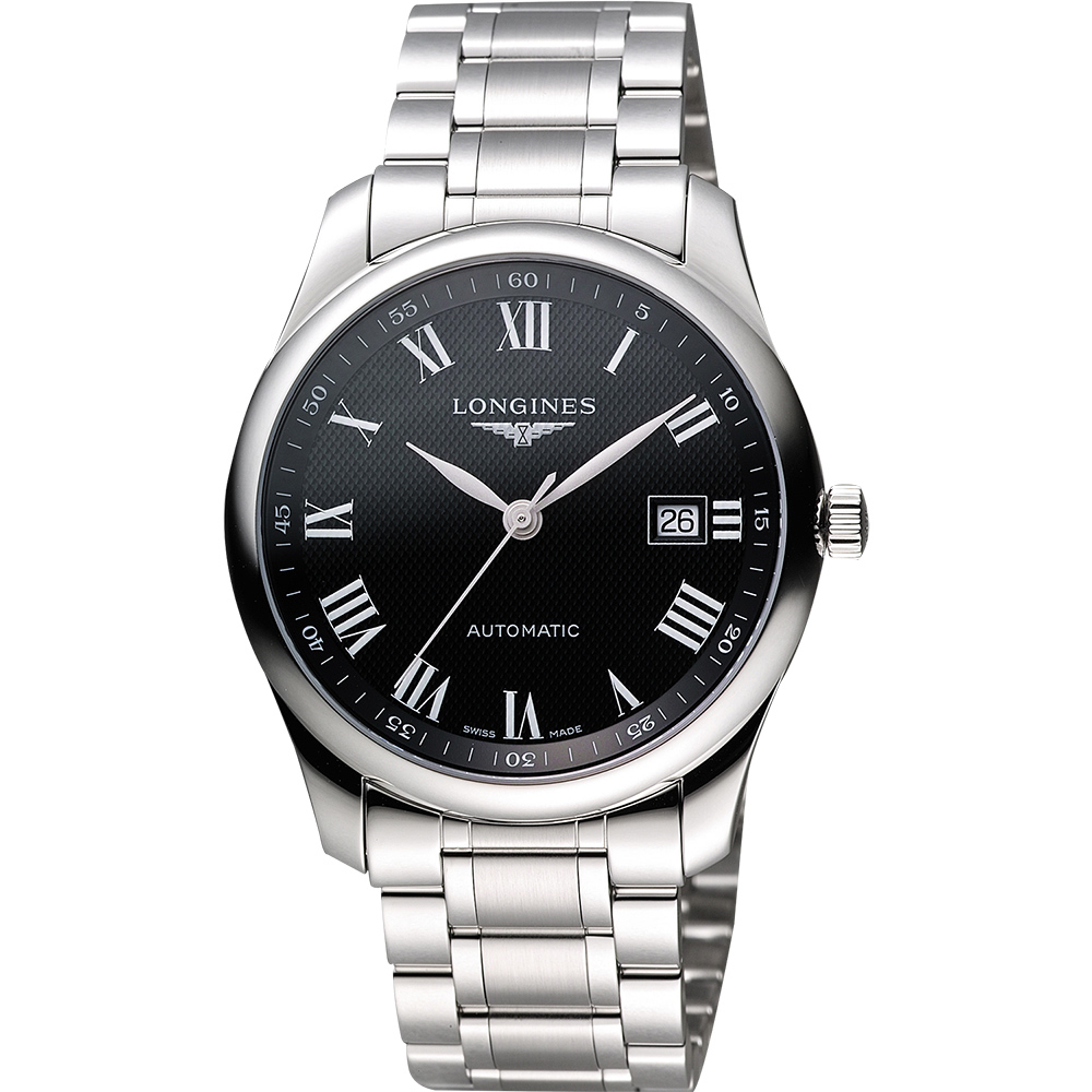 LONGINES 浪琴 Master 巨擘系列 羅馬機械腕錶-40mm L2.793.4.51.6