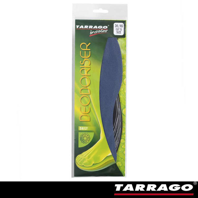 TARRAGO 塔洛革 除臭鞋墊(全尺寸可自行剪裁)