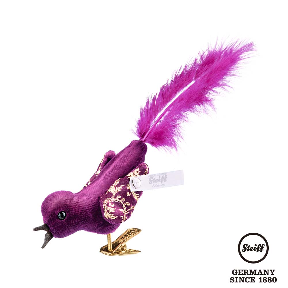 STEIFF 金耳釦泰迪熊 德國 - Birdie Feline 斑鳩 (限量版)