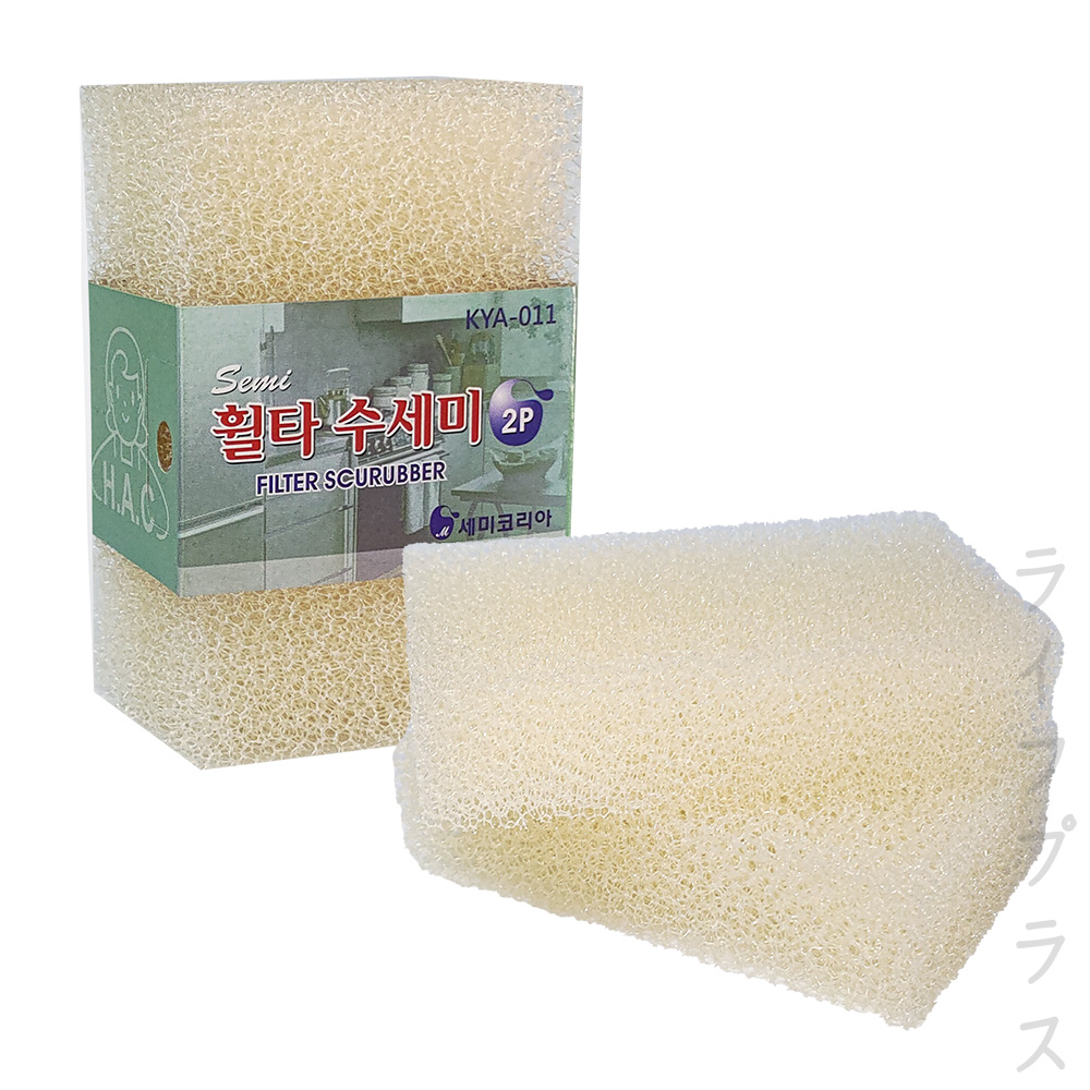 一品川流 韓國去油污菜瓜布-2入x12組