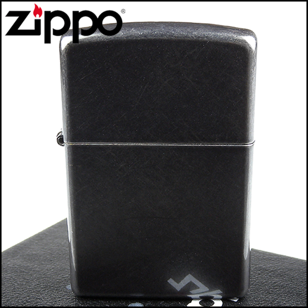 Zippo 美系~Gray Dusk-灰暮霧面設計打火機