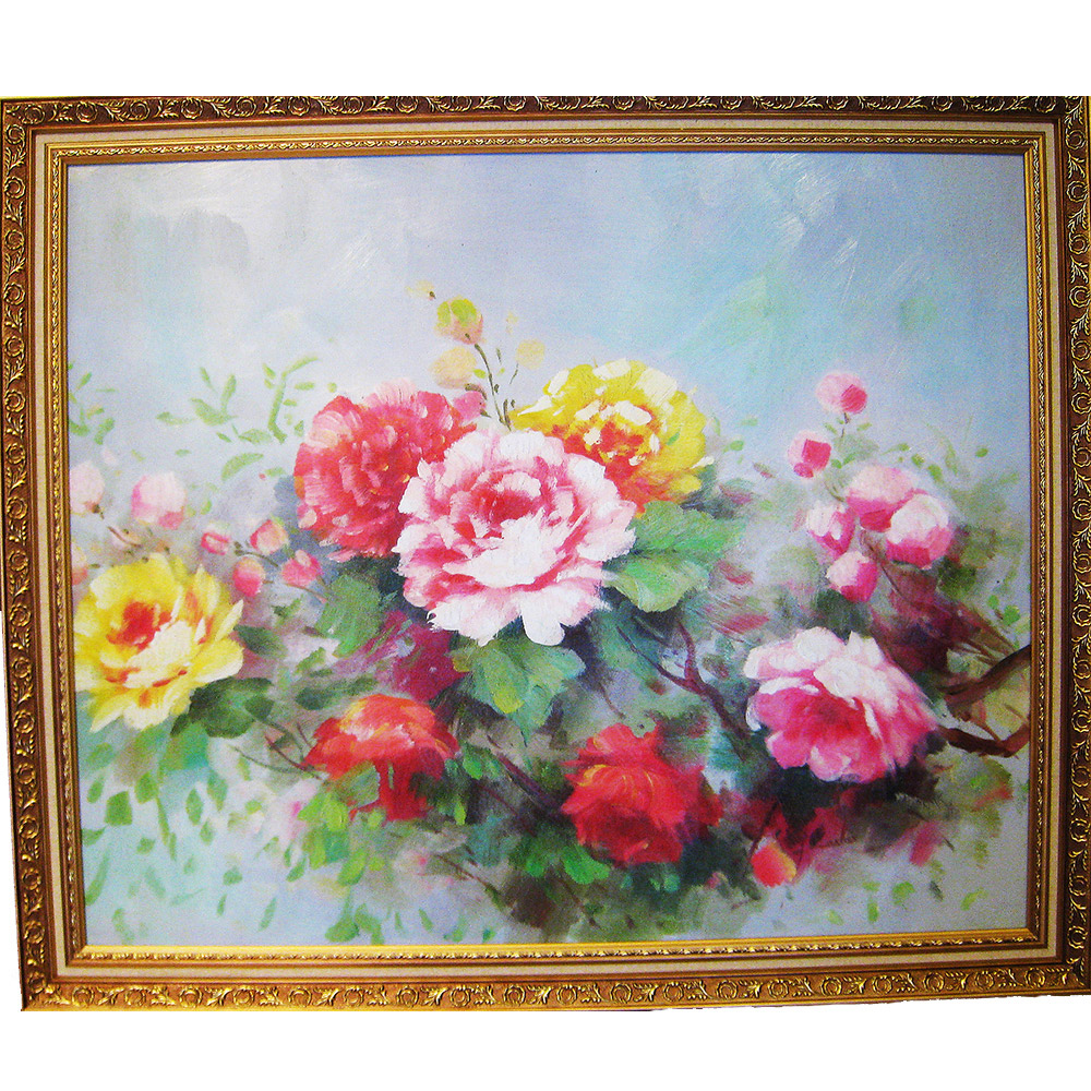 開運陶源大花開富貴【牡丹畫牡丹圖】 106x89cm - PChome 24h購物