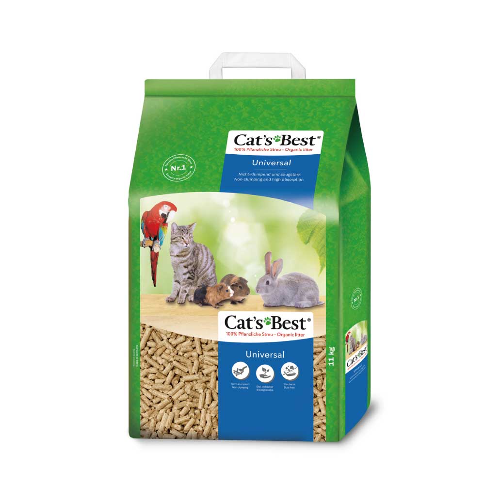 CATS BEST 凱優 CATS BEST-崩解木屑砂-藍標粗砂-20L