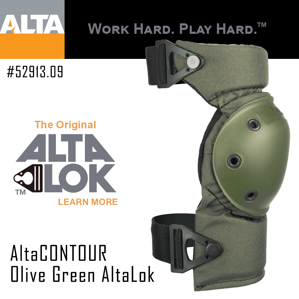 Alta CONTOUR-AltaLOk護膝/橄欖綠 #52913.09