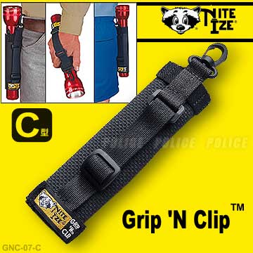 【福利品】NITE IZE Grip ’N Clip™ 手電筒握把套(#GNC-05-C)