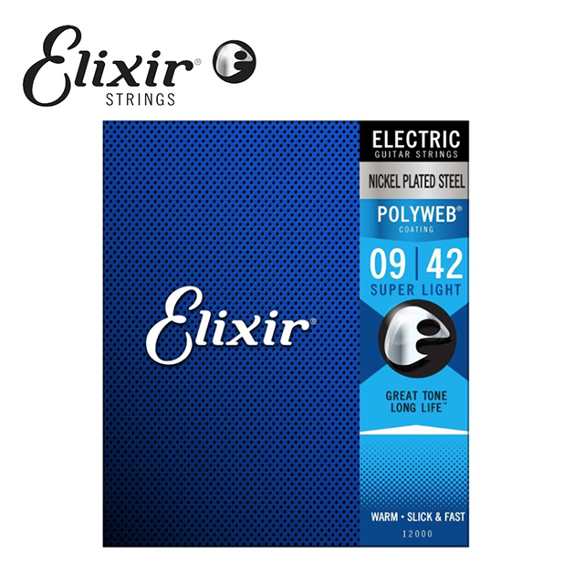 ELIXIR POLYWEB EXXG-12000 電吉他套弦 (09~42)