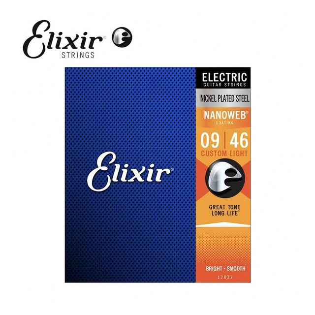 ELIXIR 12027 Nanoweb 薄包覆 電吉他套弦 09-46
