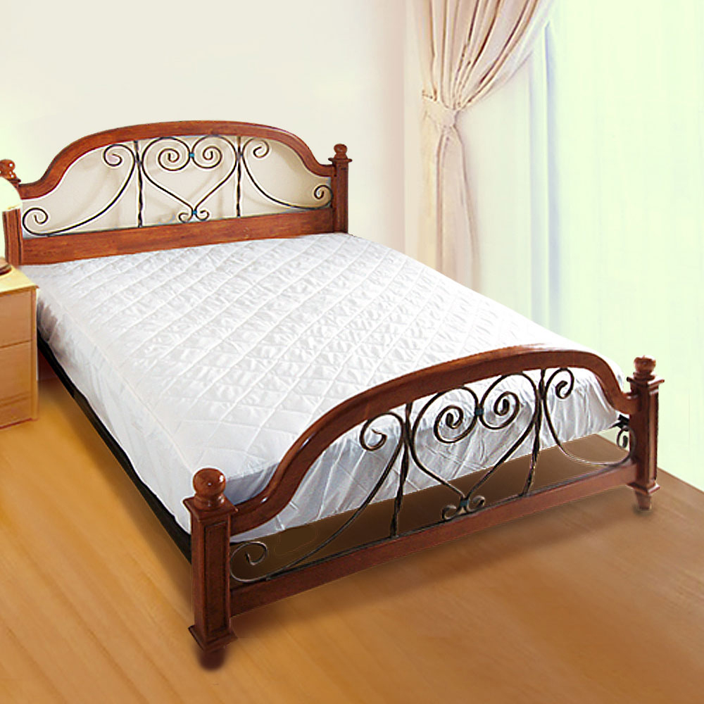 ZWILLING 雙人牌 WallyFun 保潔墊 - 雙人床(全包款)5尺X6.2尺台灣製造採用遠東紡織聚酯棉