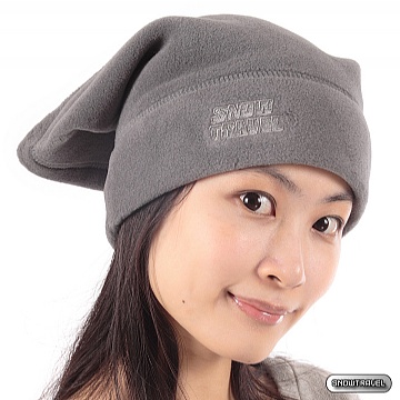 SNOW TRAVEL 雪之旅 POLARTEC 保暖圍頸兩用帽(灰色)