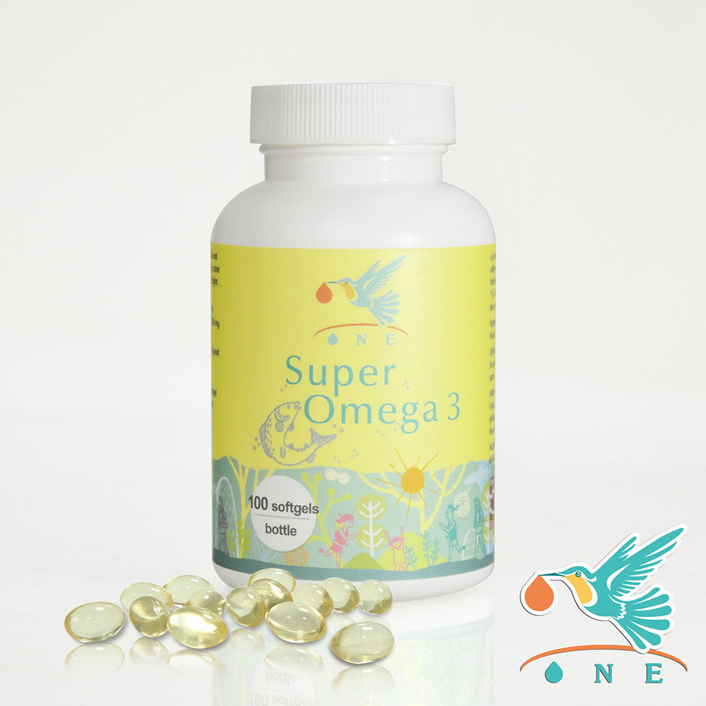 ONE源萃 SuperOmega3金鑽魚油(100顆X2)