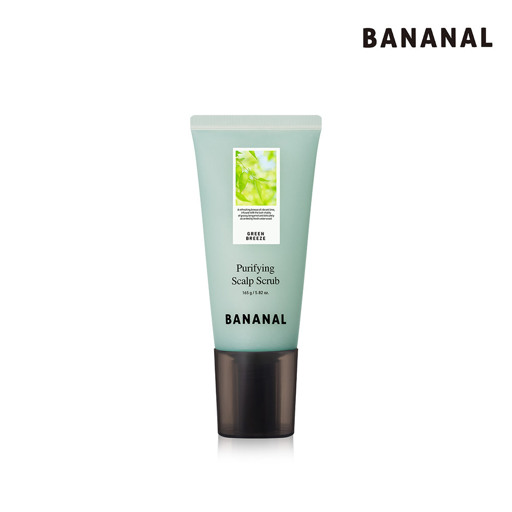 BANANAL 韓國頭皮淨化磨砂膏 沁檸微風 165g (控油調理)