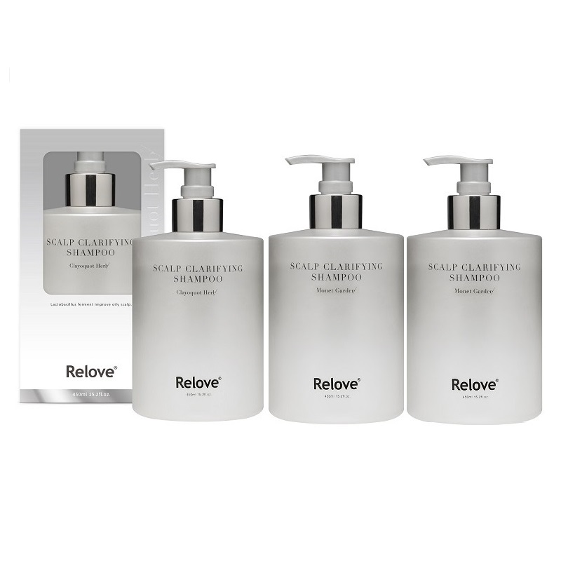Relove (3入組) 107酵萃蓬鬆控油洗髮精 450ml