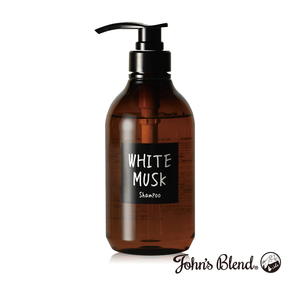 John's Blend 草本保濕洗髮精480mL 白麝香
