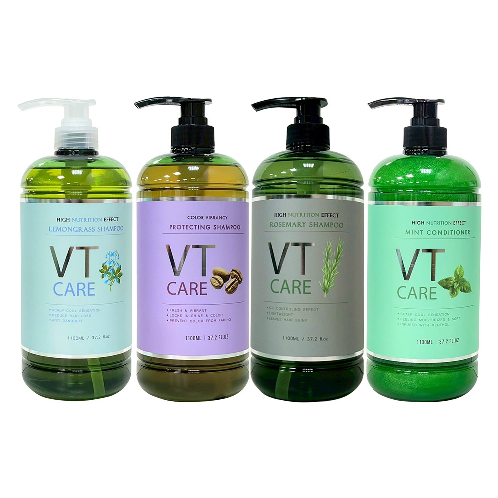 VT 維爾特 洗髮精 護髮素 葉綠素 檸檬草 柔光蘊色 1100ml(任選一入)