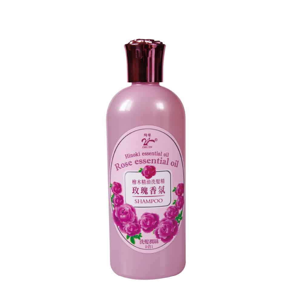 GreenLand 綺緣 玫瑰香氛洗髮精300ml(玫瑰蓋)*10瓶