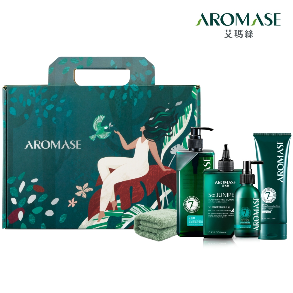 AROMASE 艾瑪絲 根本療癒自然煥新禮盒