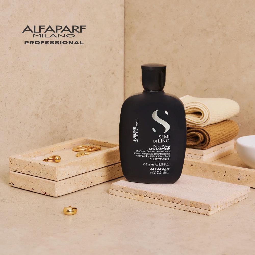台灣總代理【ALFAPARF MILANO】竹炭淨化洗髮精 250ML