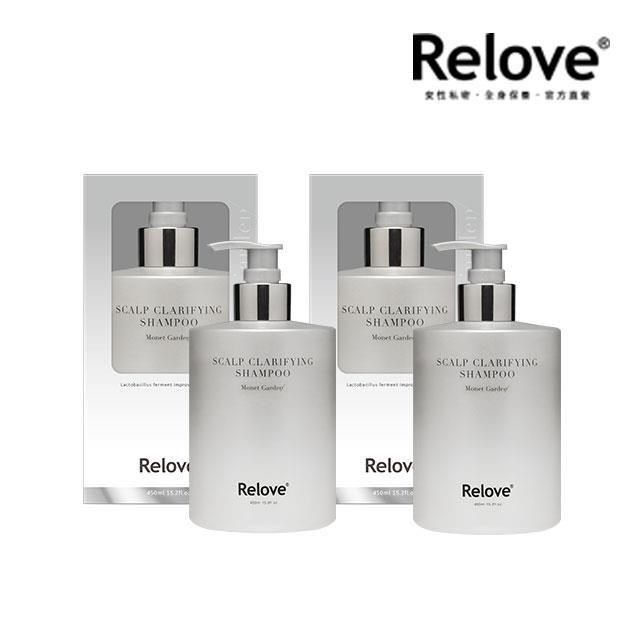 Relove (2入組)107酵萃蓬鬆控油洗髮精 450ml-(峽灣森林/莫內花園)