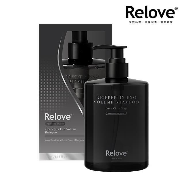 Relove 黑泌肽豐盈洗髮精-450ml (晨柑朝露)