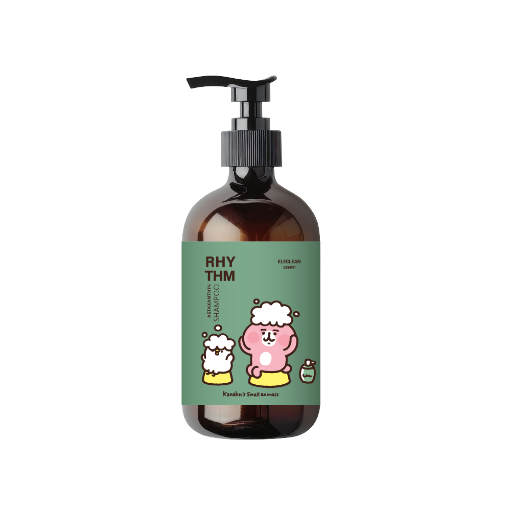 ELECLEAN 【卡娜赫拉的小動物】RHYTHM 小律蝦紅素洗髮露 490ml