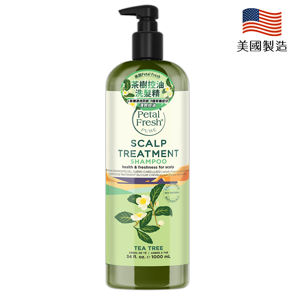 Petal Fresh 茶樹控油洗髮精34oz/1000ml