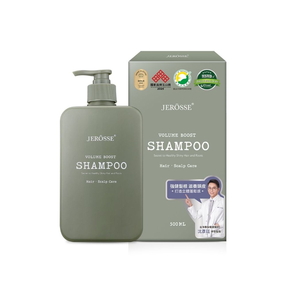 JEROSSE 婕樂纖 法樂蓬洗髮露 強健養護豐盈 500ml/瓶