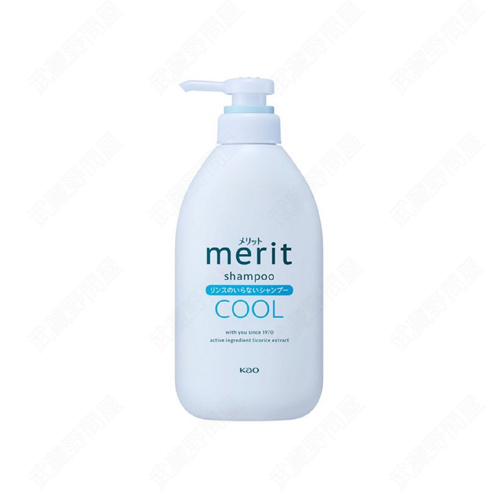 KAO 花王 merit 酷涼洗髮精 450ml