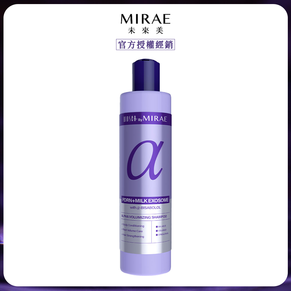 MIRAE 未來美 頭皮養護蓬鬆洗髮精(PDRN+牛奶外泌體) 300ml x1